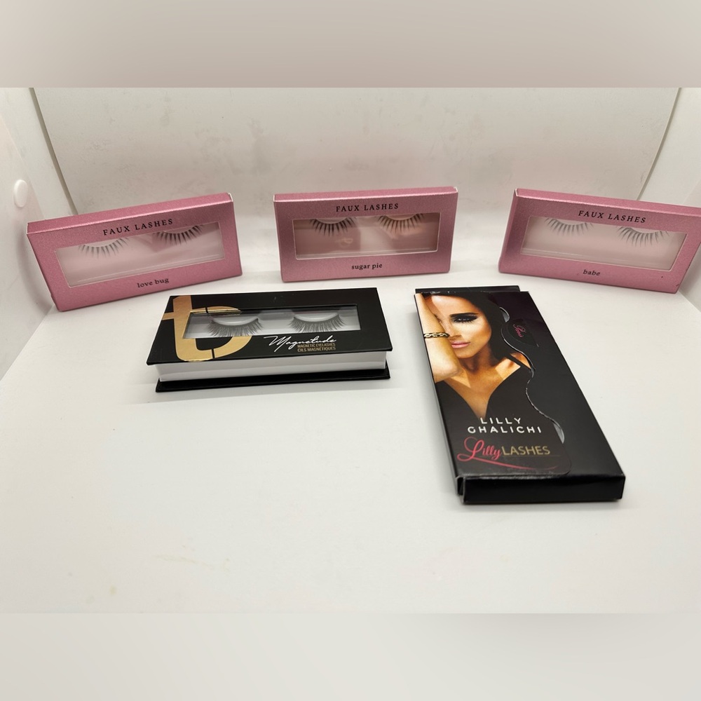 Lot of fake eyelashes. All are new and never used! Lilly lashes, Tori Belle etc!